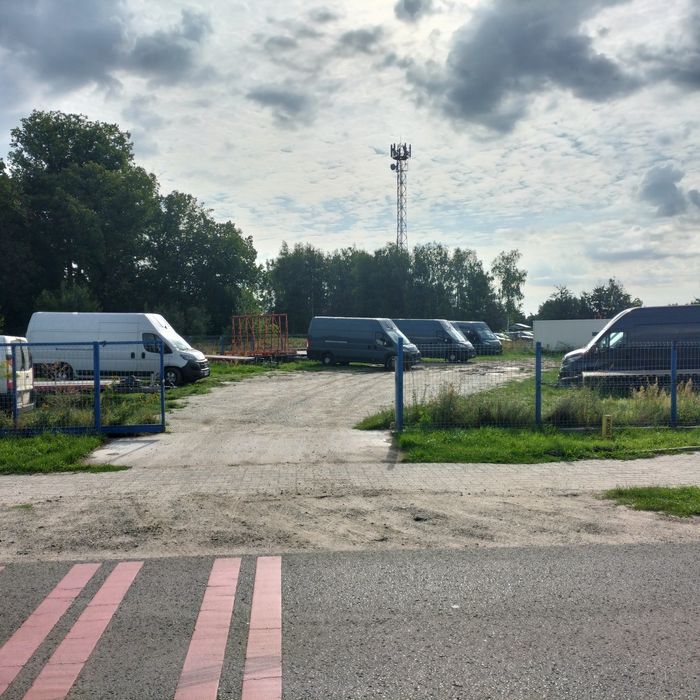 Plac teren ogrodzony 16 arów wynajmę najem wydzierżawię