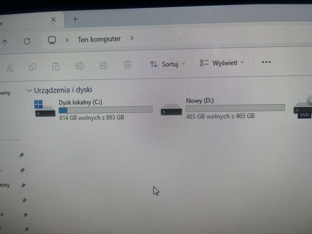 Komputer stacjonarny w obudowie Hp