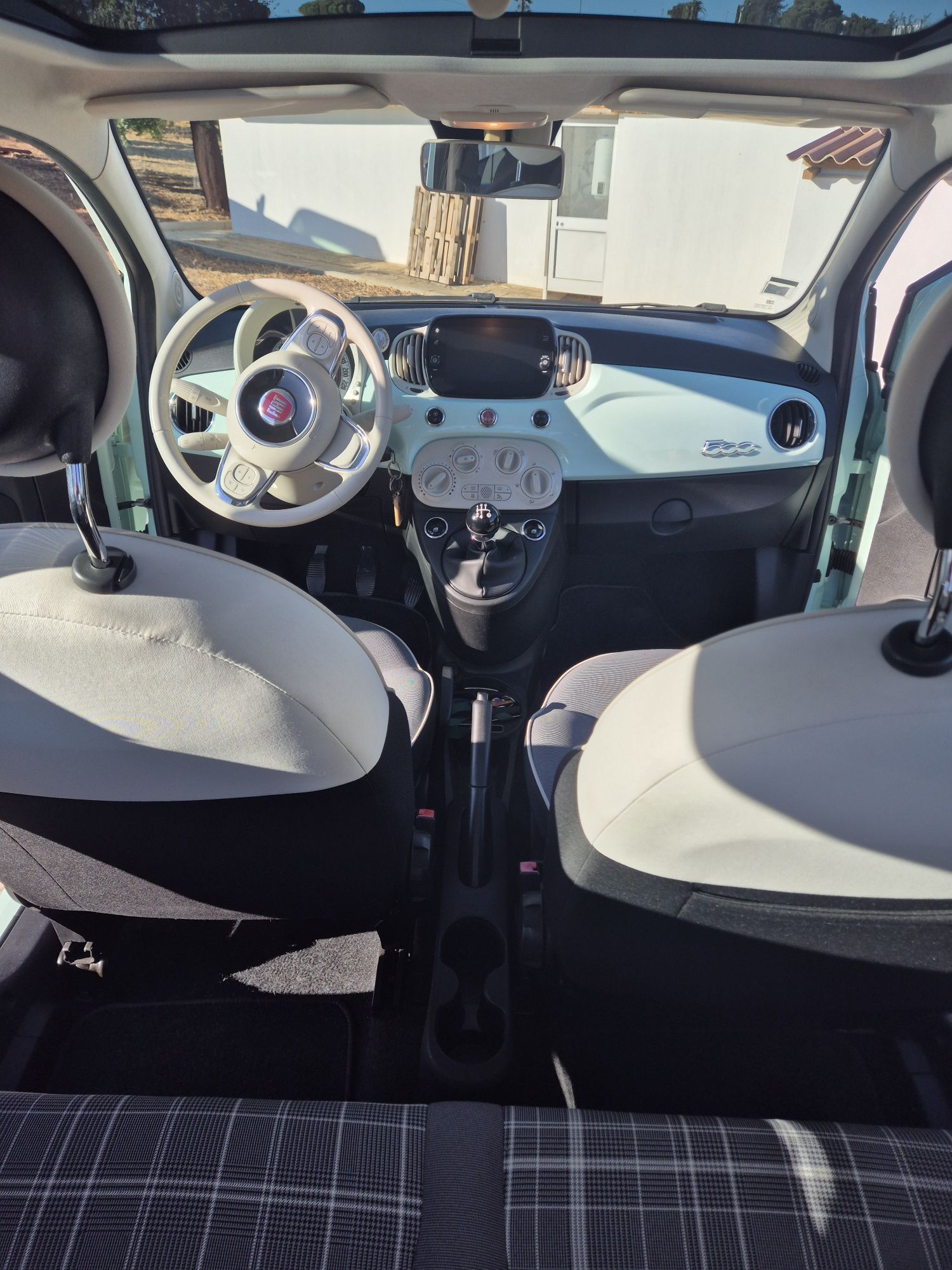 Fiat 500 1.2 Lounge Verde Lima