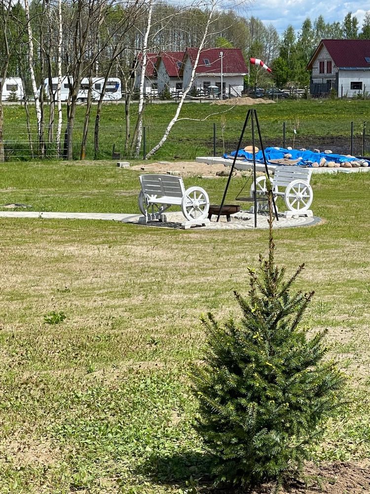Sprzedam dzialke z domkiem na Mazurach