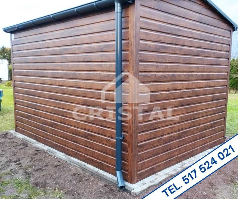 Domek ogrodowy / składzik narzędziowy blaszany - 100% PROFIL ZAMKNIĘTY