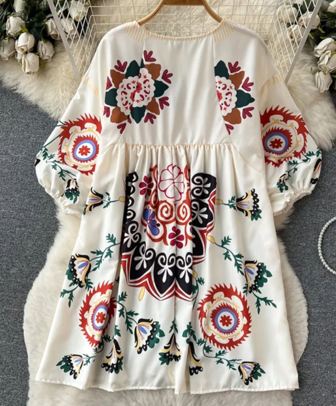 Piękna wakacyjna sukienka boho!