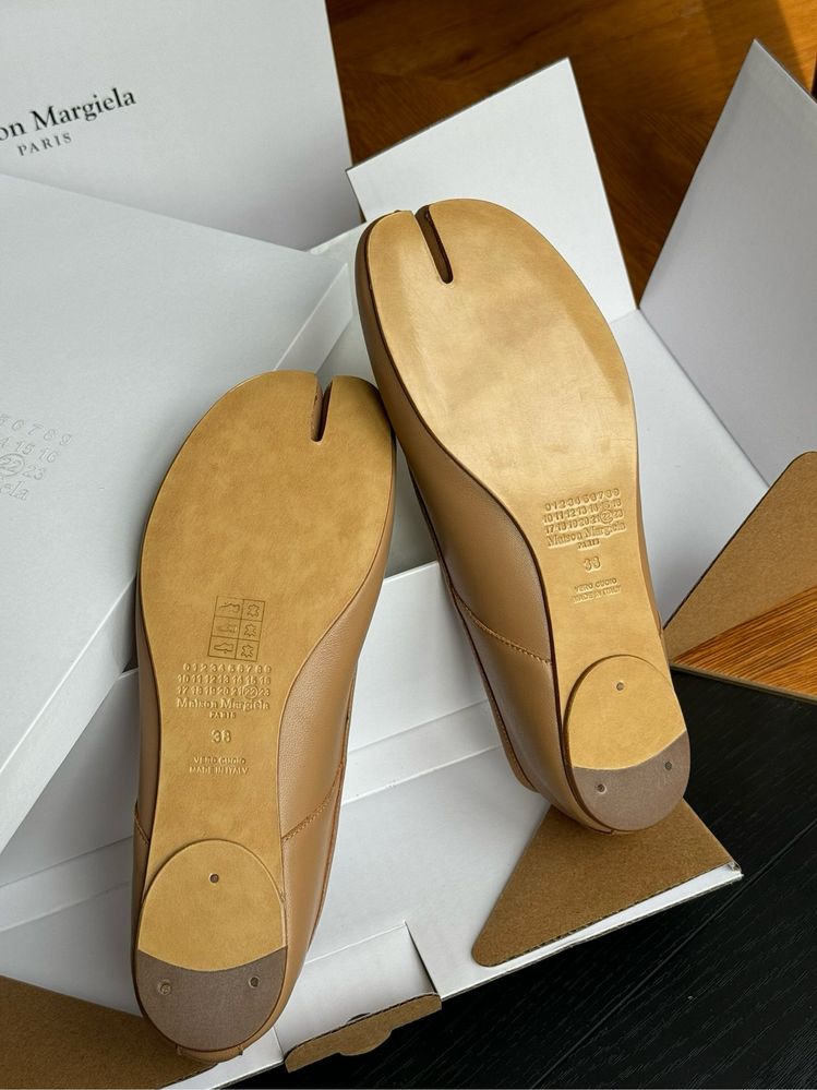 Бежеві балетки табі таби Tabi Ballerinas Maison Margiela 36-40