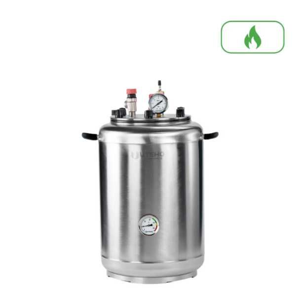 Автоклав нержавійка /  нержавейка - 24 банки, топ + рецепти