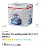 Ssak elektryczny do odsysania wydzieliny