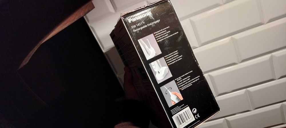 Irygator Panasonic, model EW 1411H + pudełko + 2 nowe nakładki