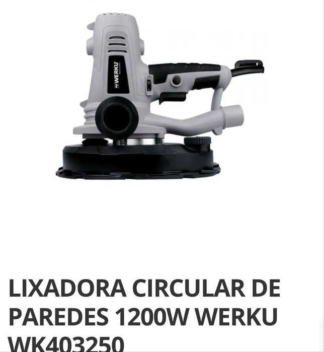 Lixadora circular de paredes