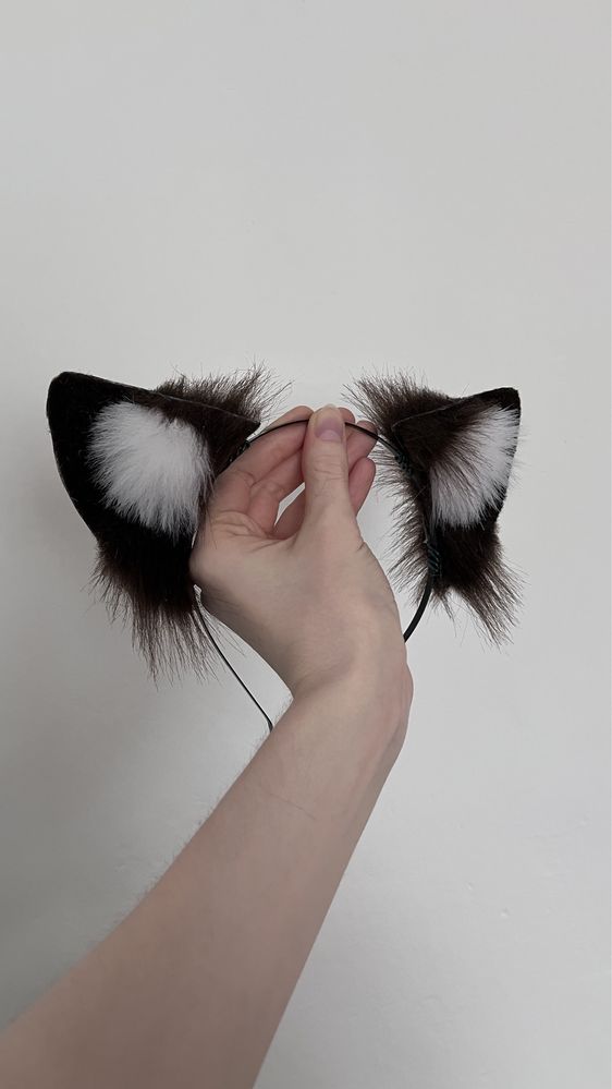 Chocola nekopara kocie uszka na opasce uszy kota cosplay furry therian