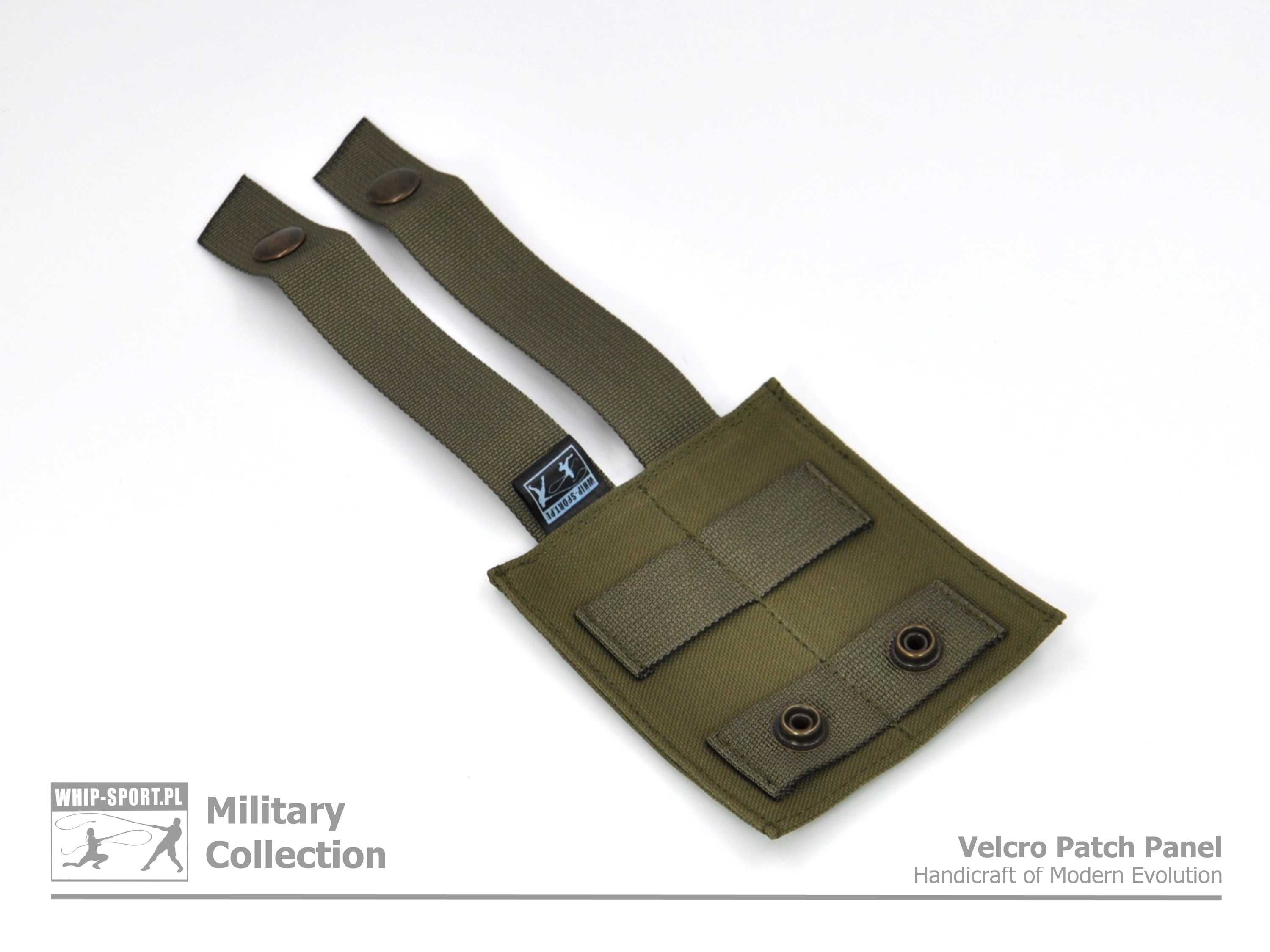 Panel na rzep / naszywki / MOLLE - 100 x 100 (2 x 2) - Oliwka