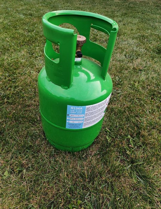 Pusta butla po czynniku chłodniczym R134A  12kg stan idealny.