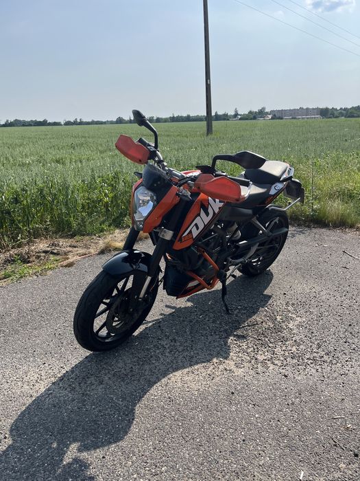 KTM Duke 125 bezwypadkowy