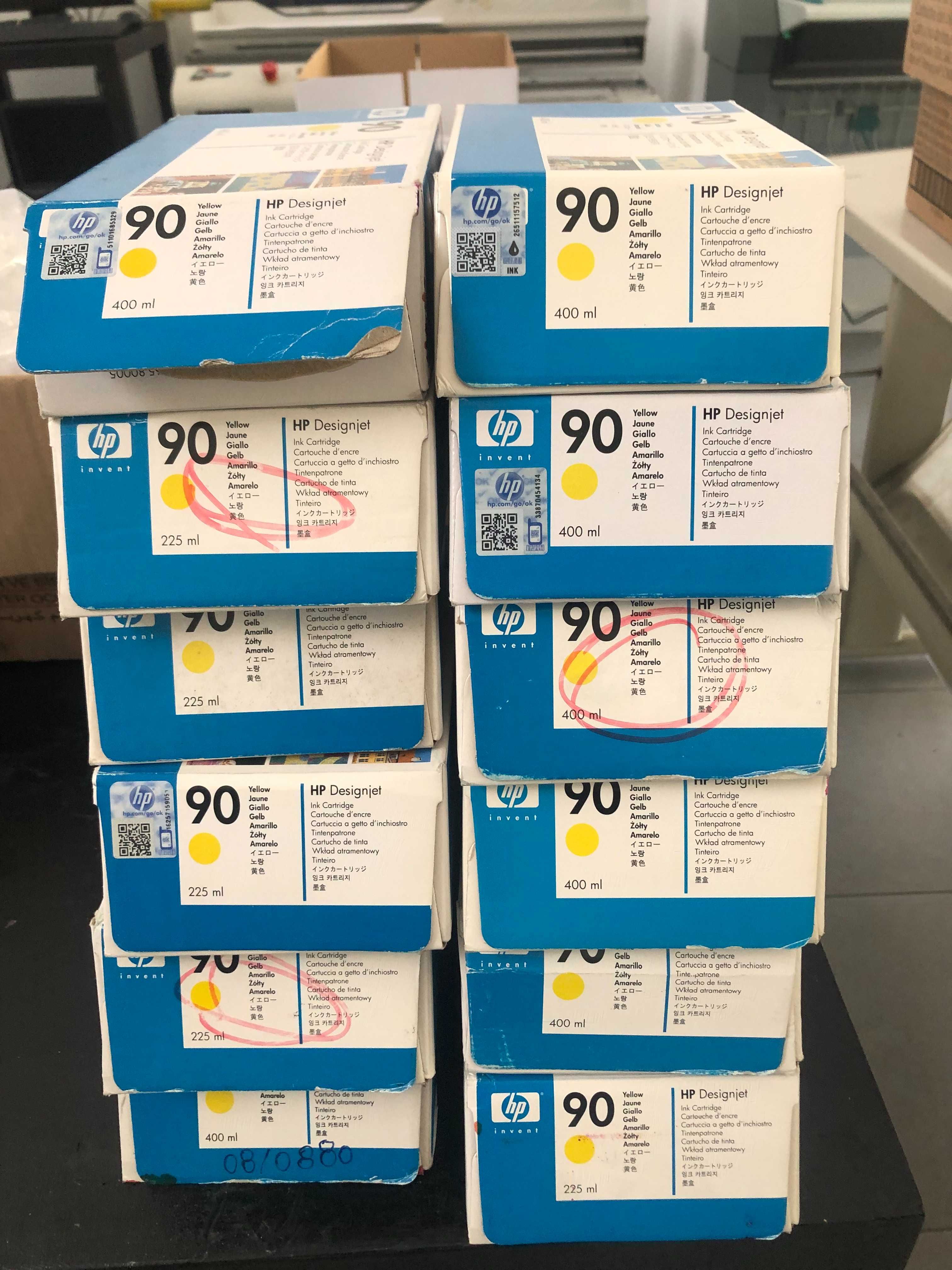 Tinteiros + cabeçotes HP 4500
