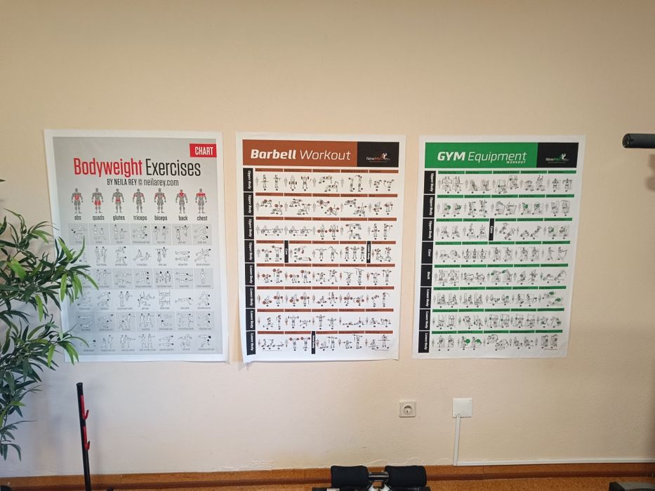 Conjunto Máquinas ginásio