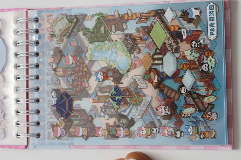 Наклейки румбокс. Веселі кімнати 6 в 1