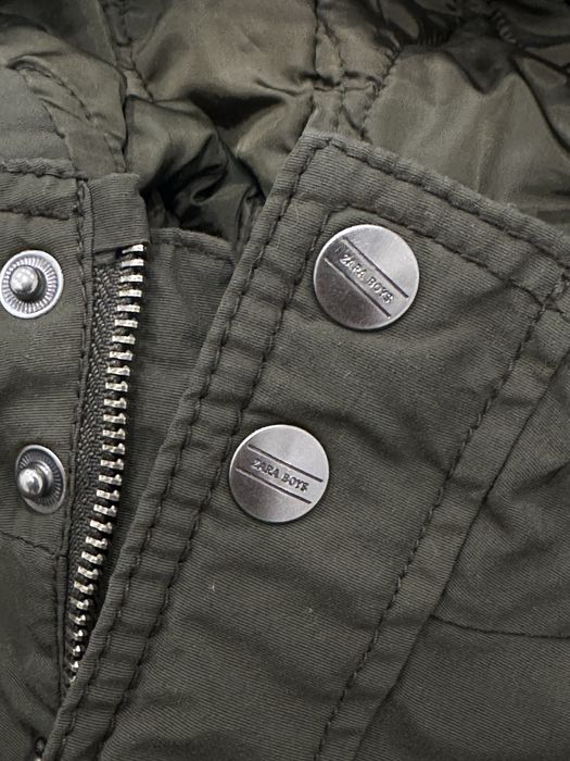 Парка zara куртка