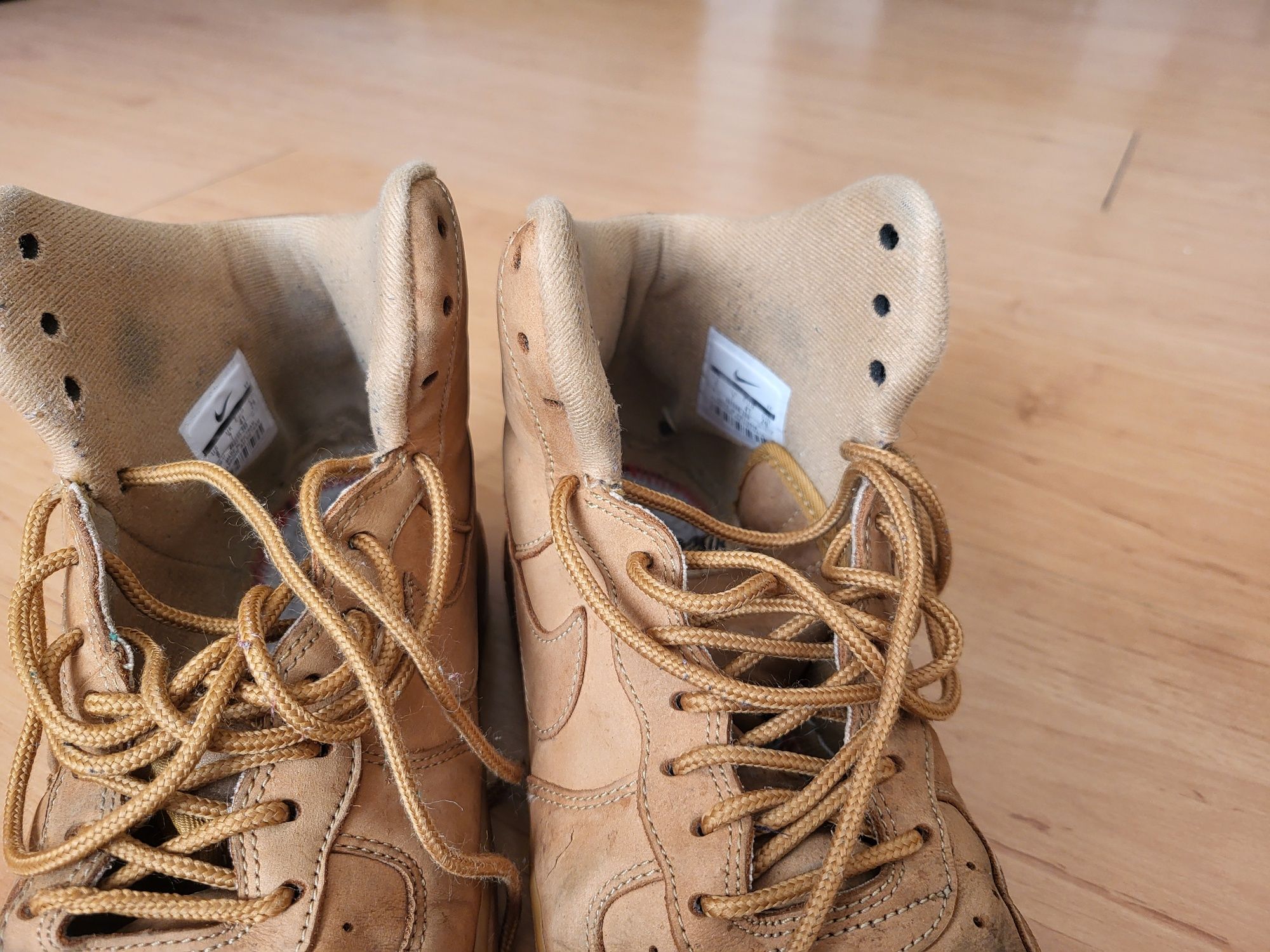 Nike air force 1 high Iv8 3 miodowe karmelowe za kostkę Low