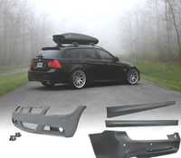 KIT CARROÇARIA LOOK PACK M PARA BMW E91 08-12 COM PDC