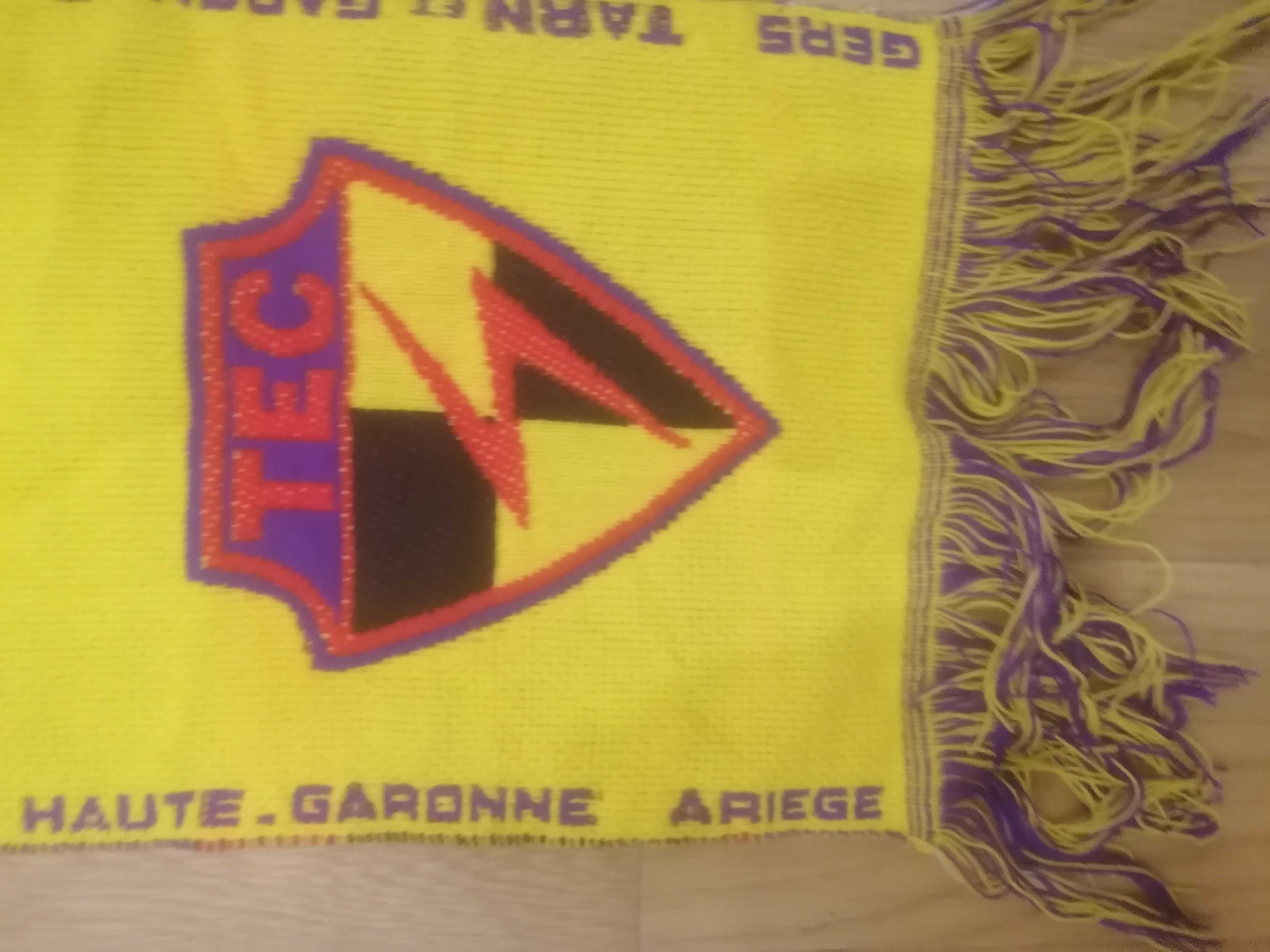 Cachecol Toulouse Électrons Club (TEC) clube de Rugby Frances A207