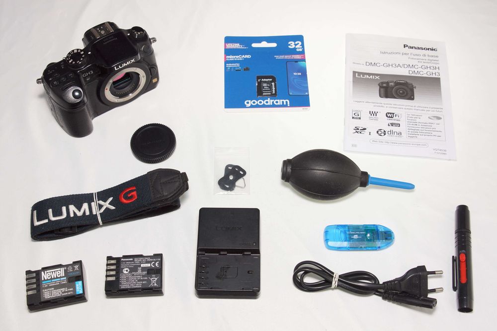 Aparat PANASONIC Lumix DMC-GH3 16.1Mpx Body 71.579 zdj Gwarancja FV 23