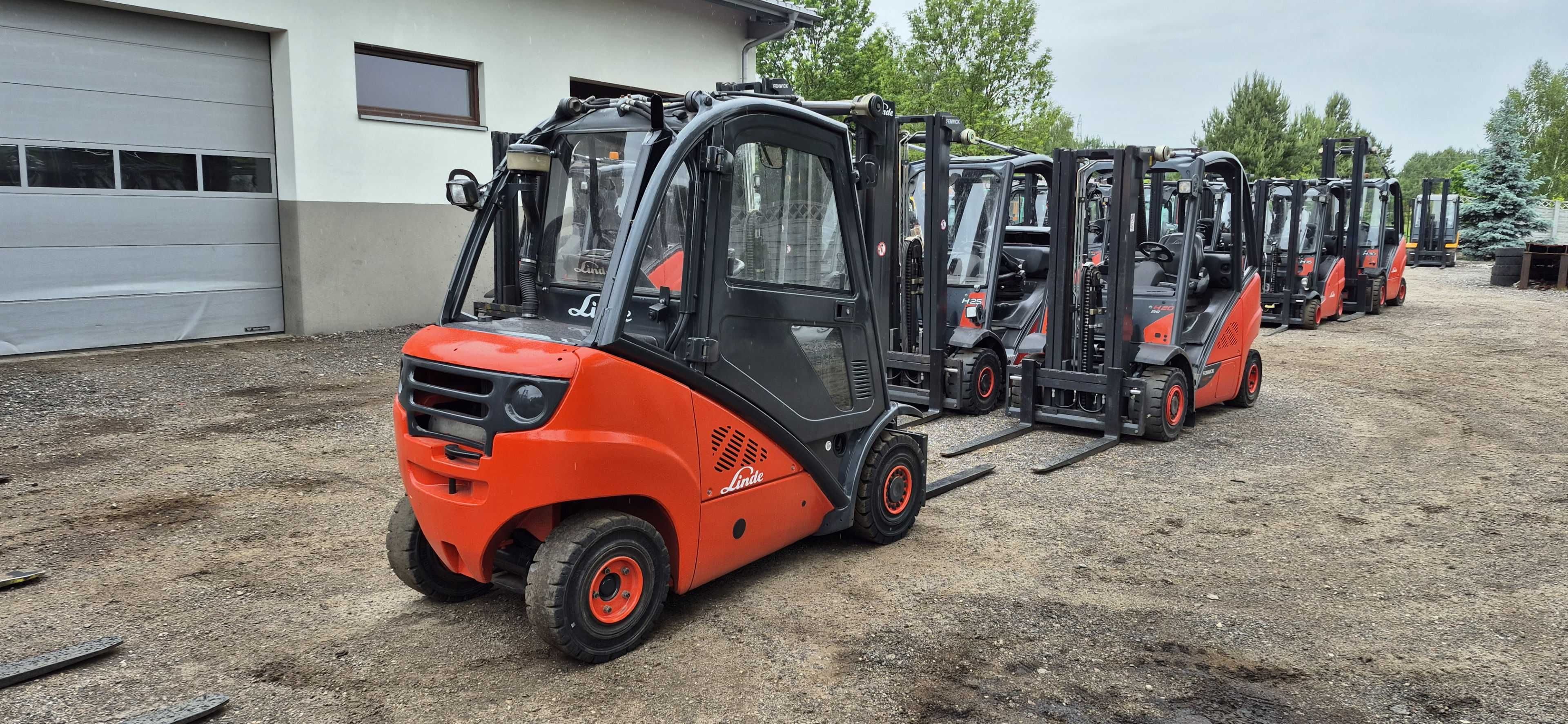 Wózek Widłowy Linde H20D - Diesel - Triplex 4.70 m - 7900 mth - BDB