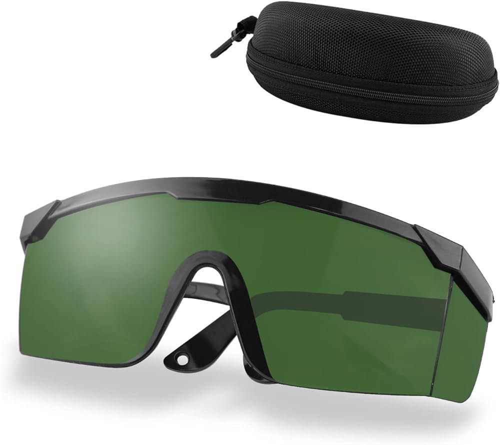 N/H XGJL zielone okulary przeciwsłoneczne, akryl