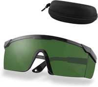 N/H XGJL zielone okulary przeciwsłoneczne, akryl