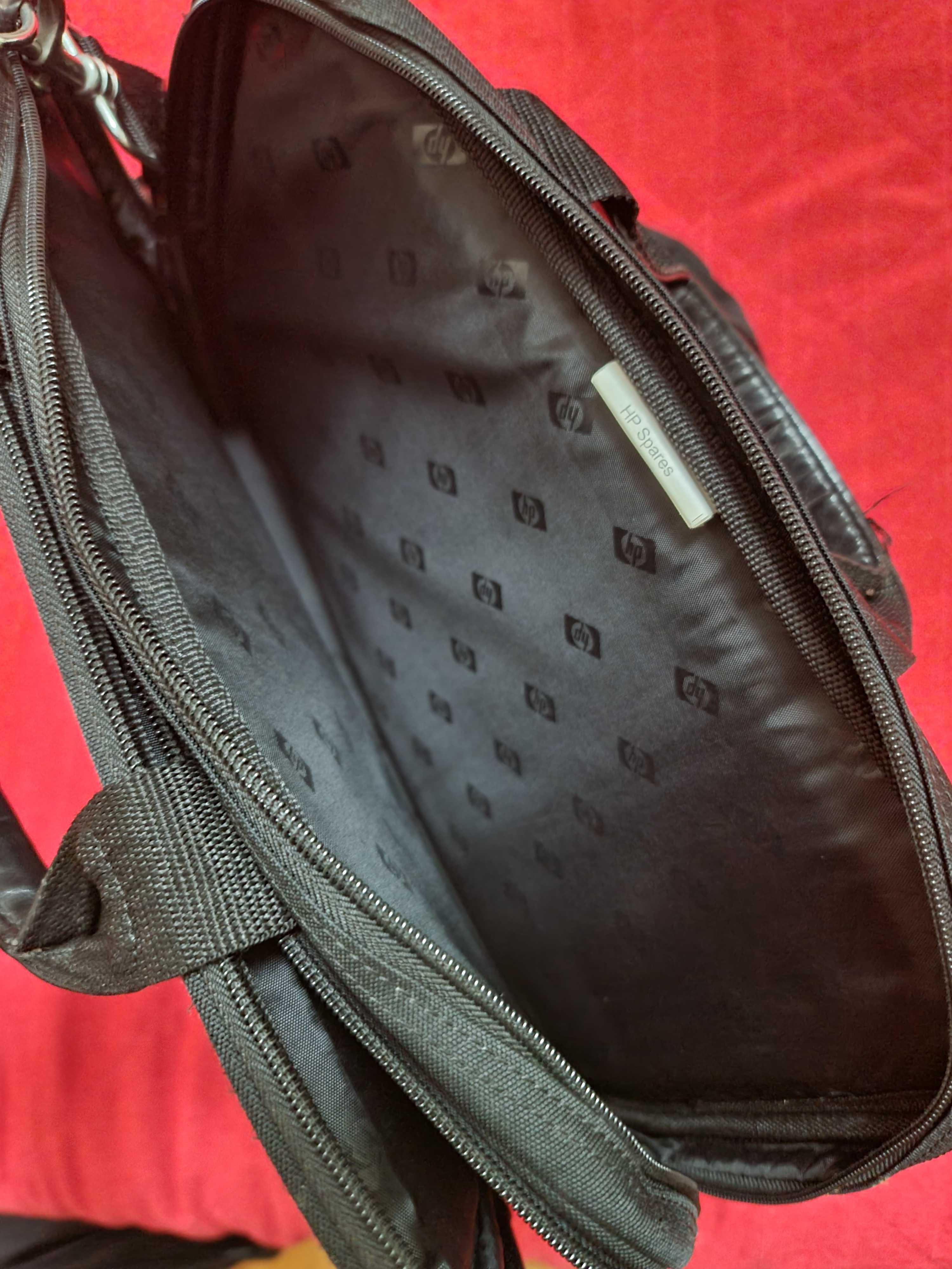 Mala preta da hp para portátil