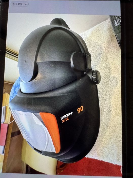 Nowa Przylbica do spawania Delta +90 (xfa) freshair flow control