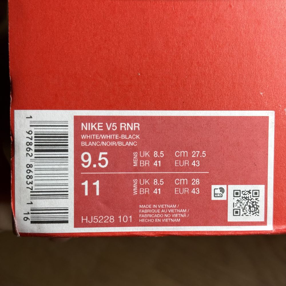 ОРИГІНАЛ Nike V5 RNR чоловічі кросівки