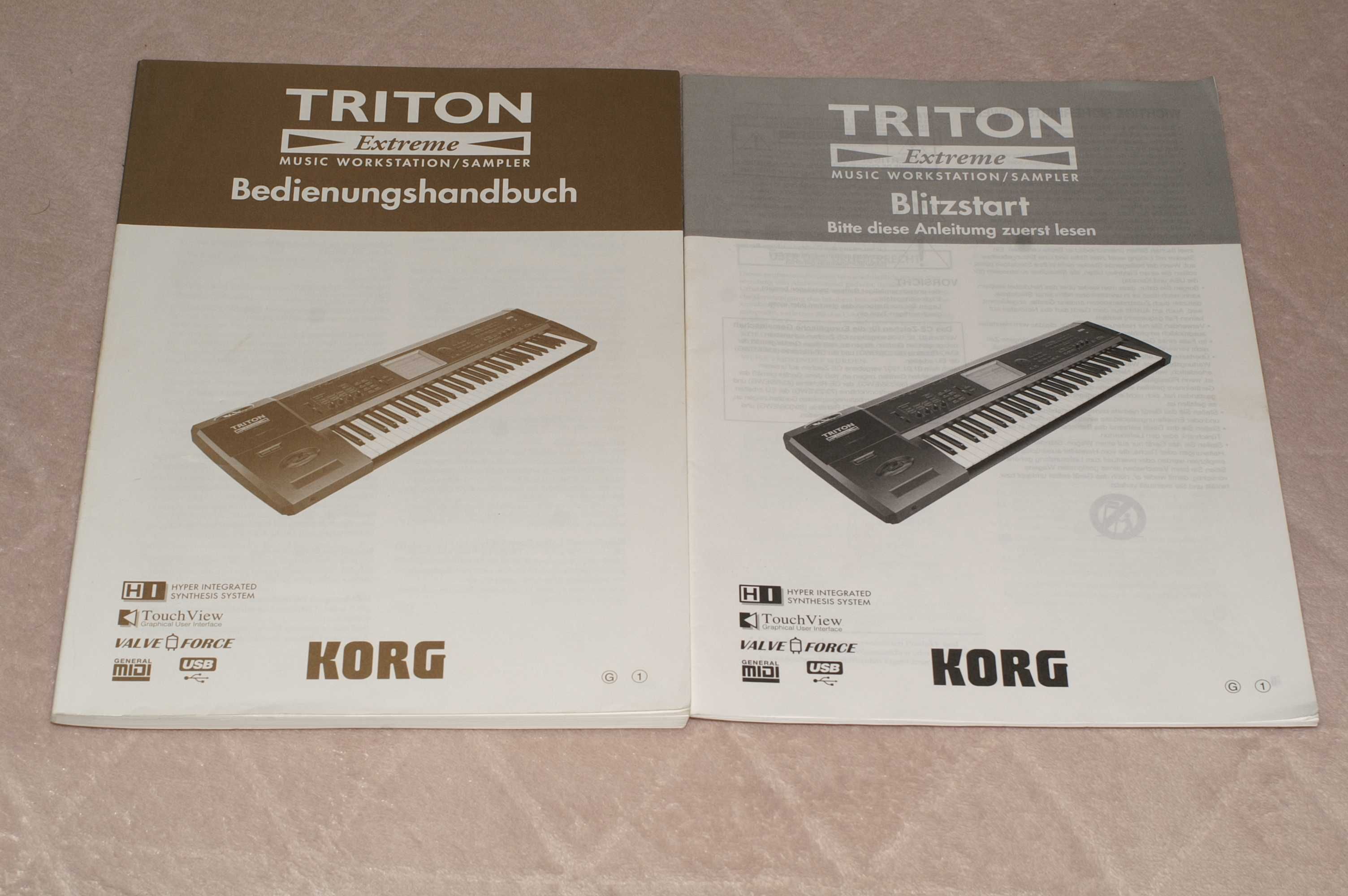 Korg Triton Extreme - instrukcja obsługi