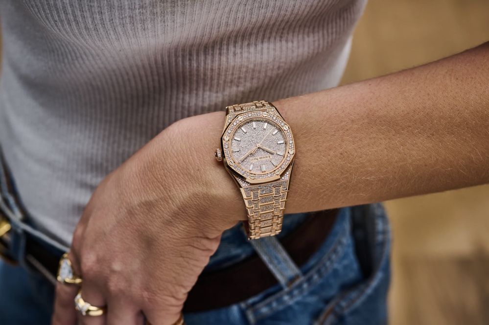 По цене в личку! Нереальные часы Audemars Piguet. Hight jewelry. 1/1.