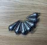Chumbos pesca boia  varias gramagens