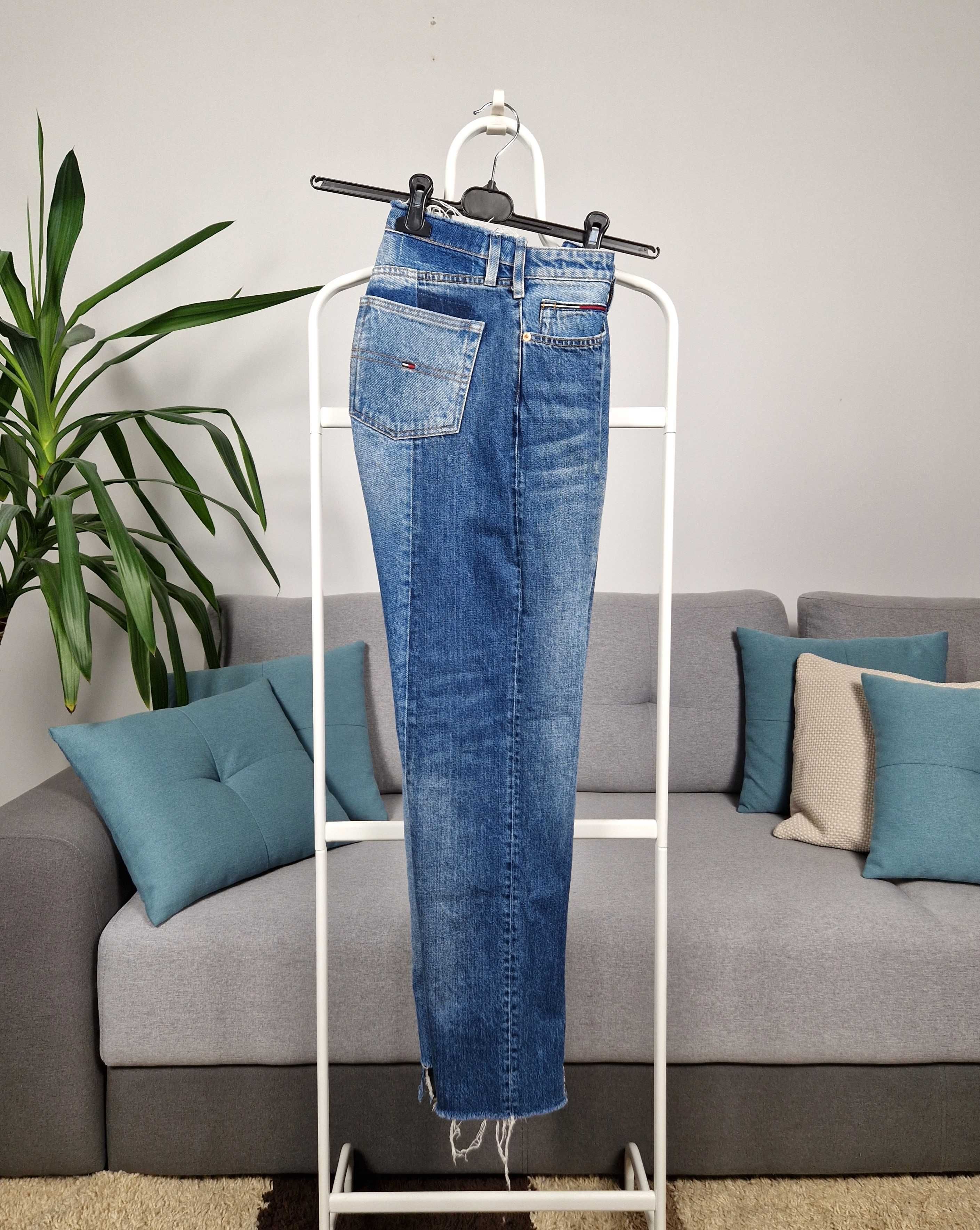 Tommy Hilfiger Jeans High Rise Straight spodnie damskie proste W27 L32