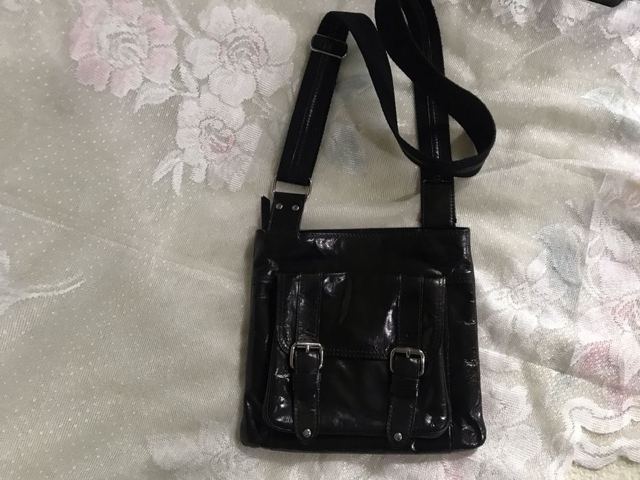 Подарок мужу. Брендовая мужская кожаная сумка Next.