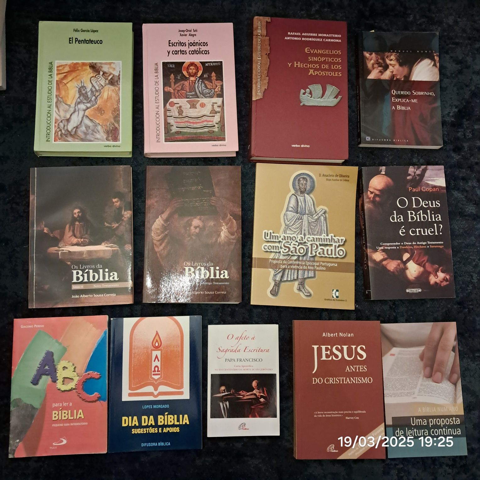 Livros vários - catequese, biblia, jovens e oração desde 1 euro