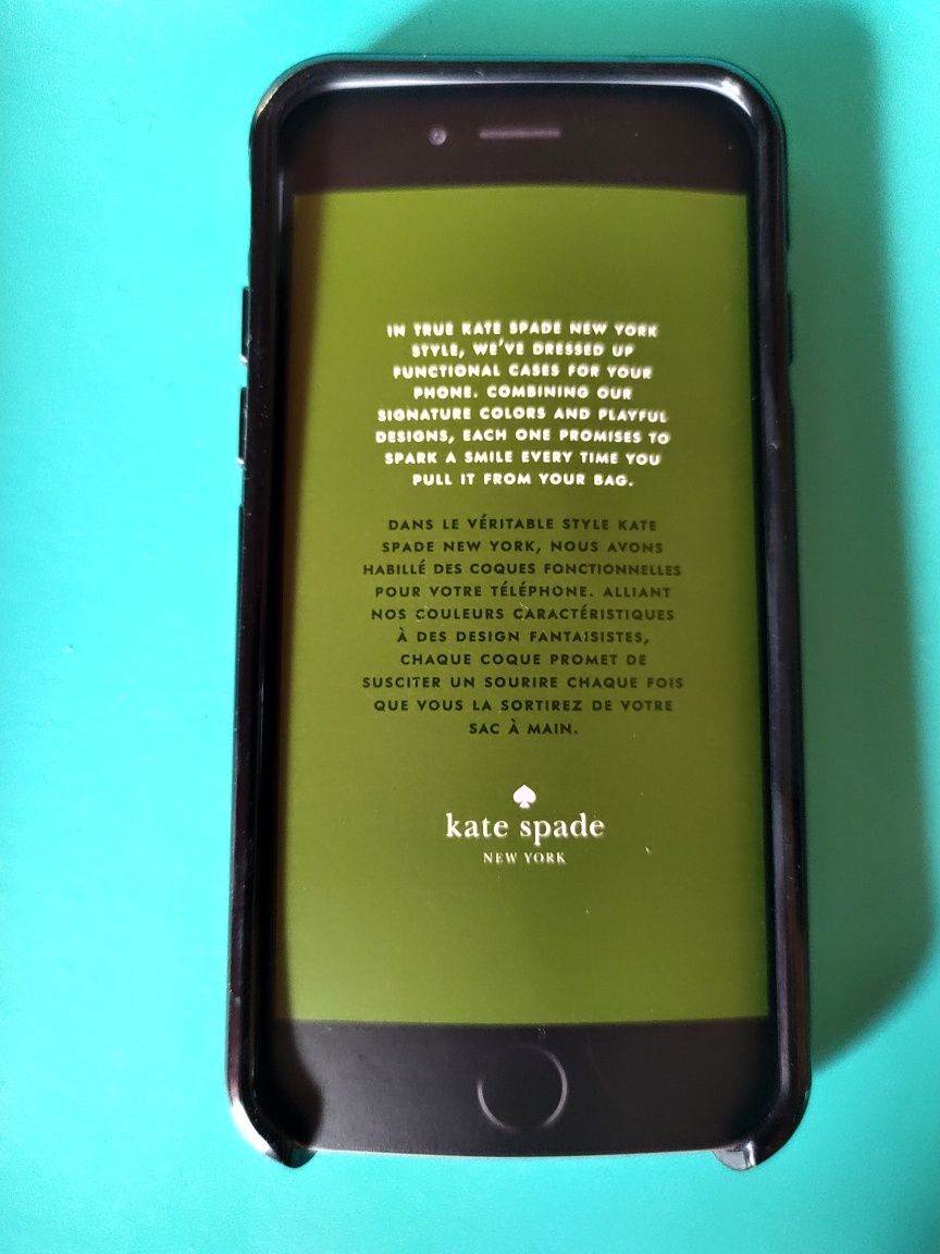 Etui Kate Spadek na iPhone 6/6s. Nowy!