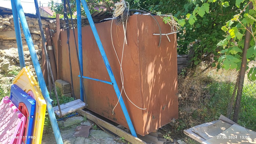 Продам металлический бак, ёмкость для топлива,