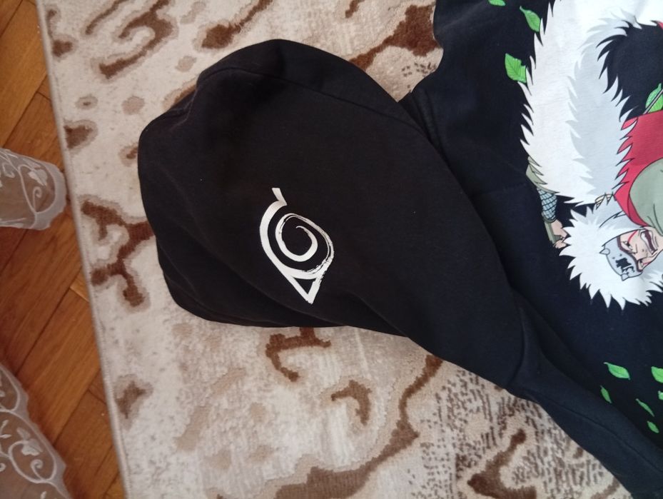 Худі толстовка з аниме принтом Наруто