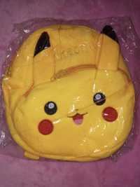 Nowy plecak przedszkolny Pokemon Pikachu