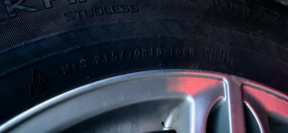 Felgi aluminiowe  opony zimowe