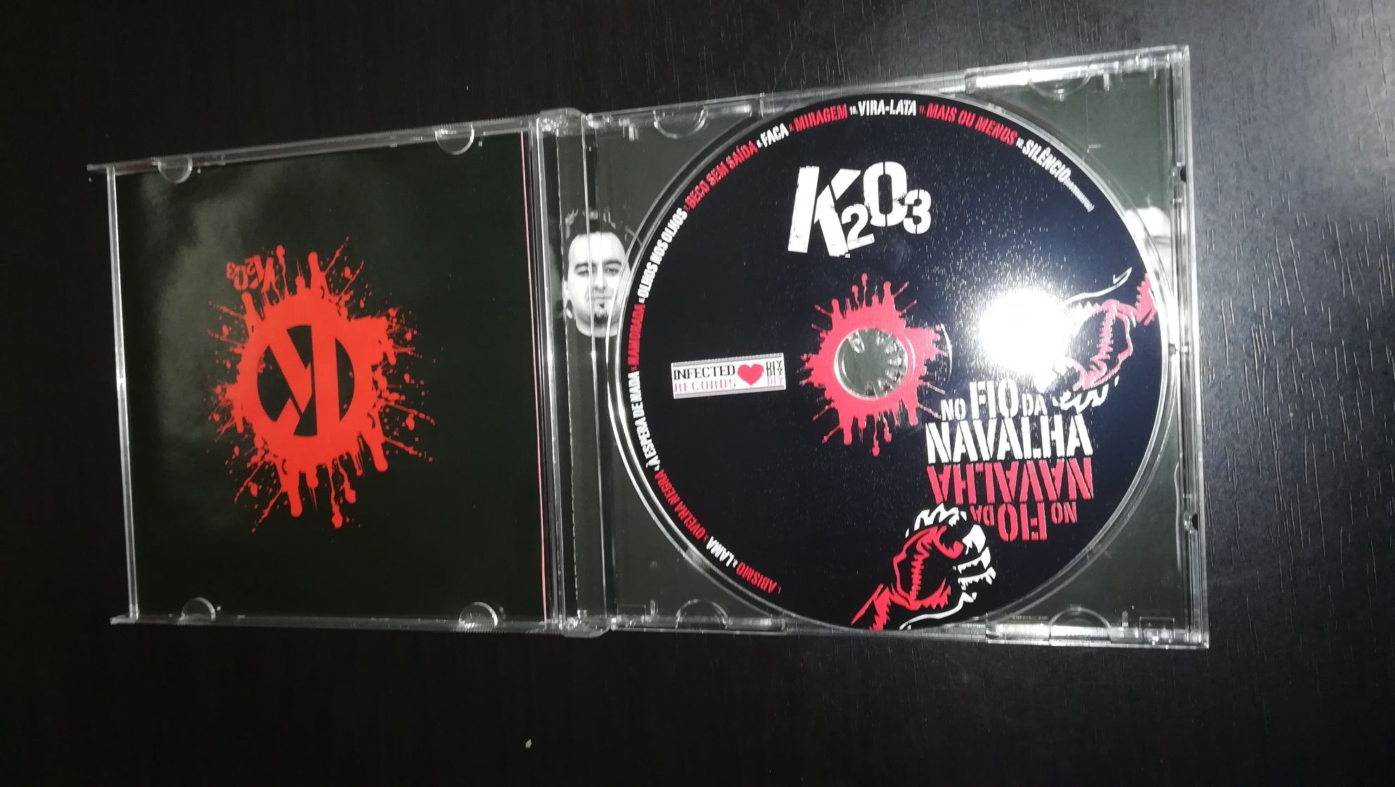 CD "No Fio da Navalha" de K2O3 - 2009 (Como Novo)