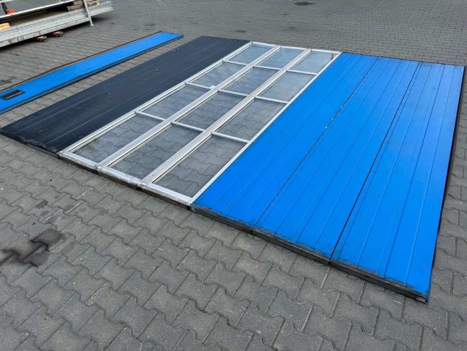 Brama 3.65x4.00 segmentowa panelowa przemyslowa