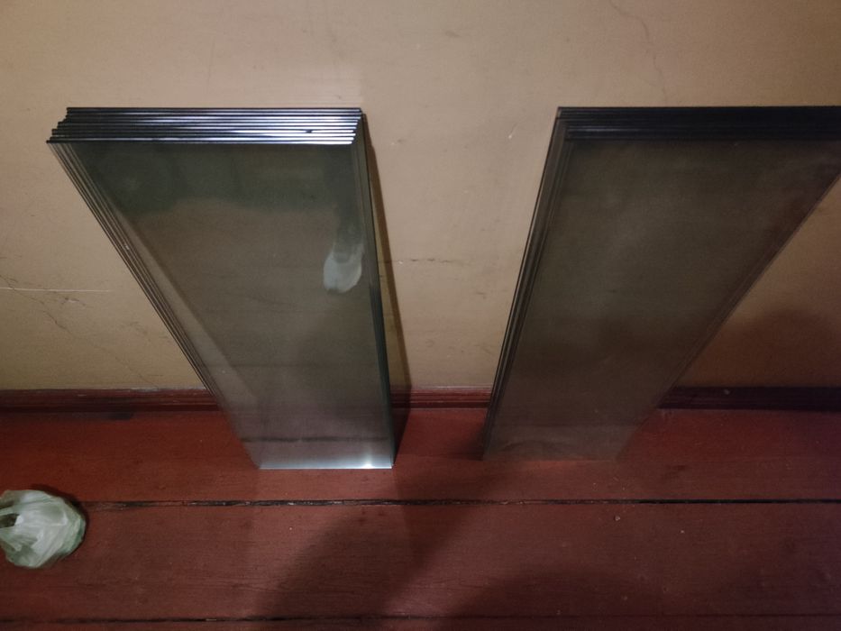 Pólki szklane szlifowane