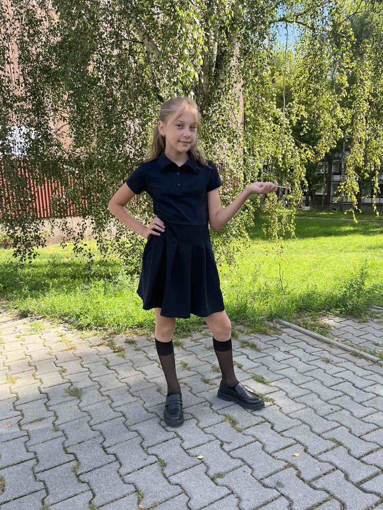 Школьное платье zara