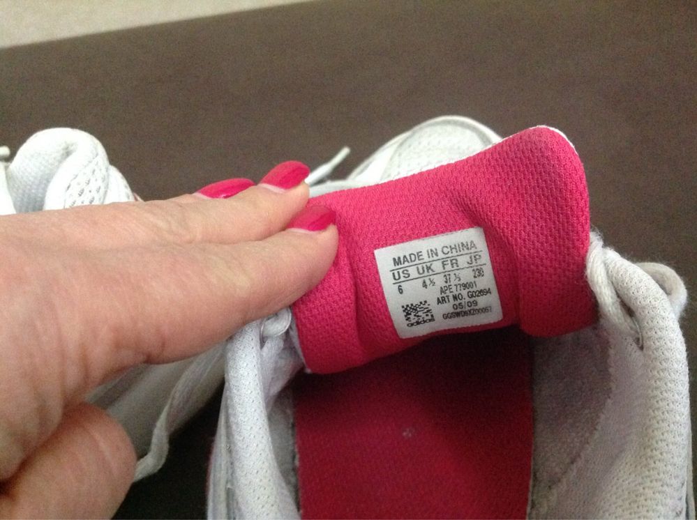 Кроссовки кожаные ADIDAS, размер 37