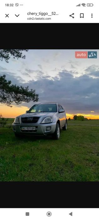 Продаж машини Чері тіго 2008 року