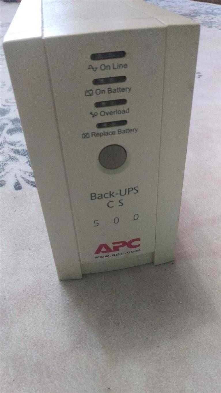 Джерело безперебійного живлення 0,3 кВт. (500 VA) Back-UPS CS-500 APC.