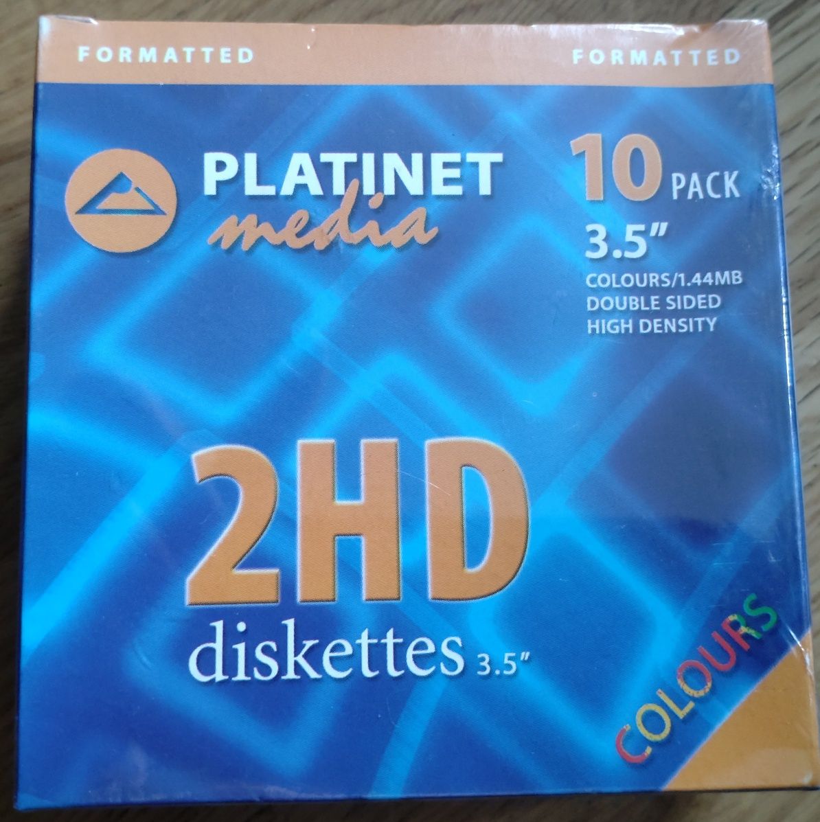 Dyskietki 3,5", Platinet Media, 10 szt. opak.