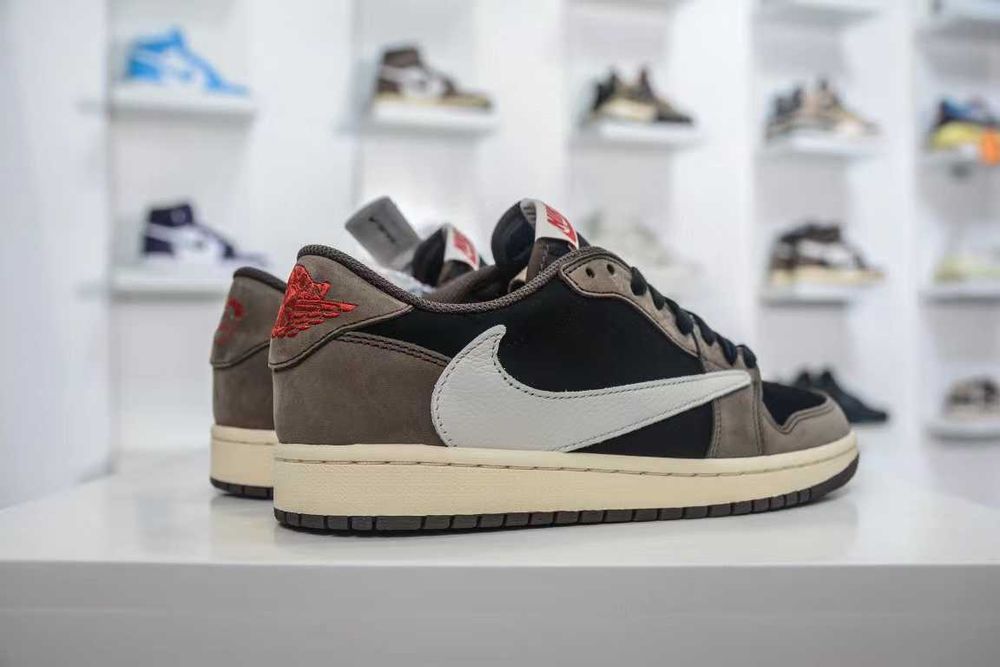 Travis Scott x Air Jordan 1 Low AJ1 Low Top Prime Asia