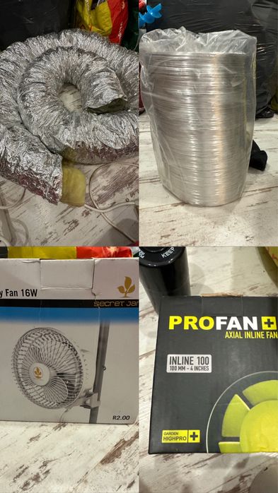 Grow - tenda de cultivo e vários acessórios